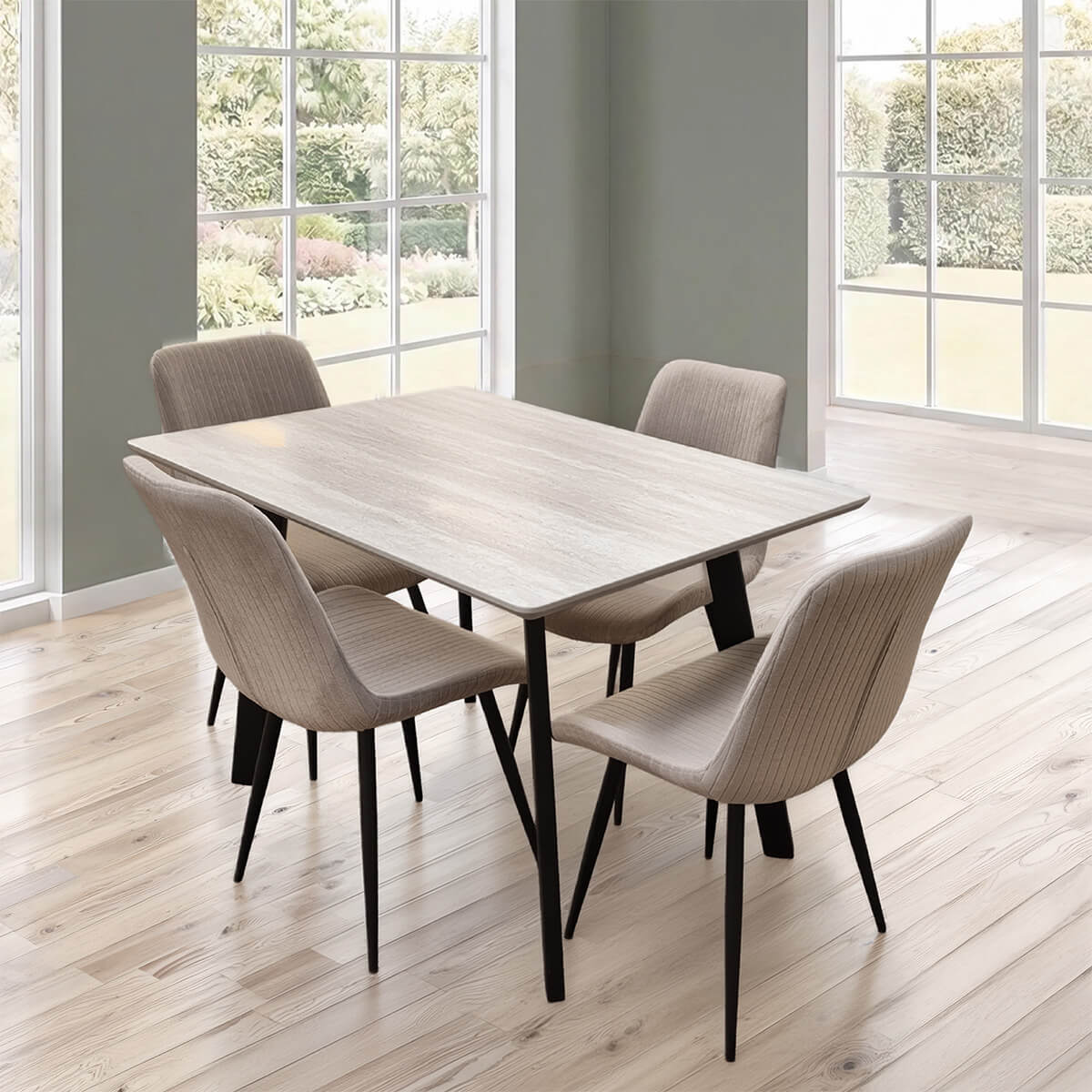Dillon 1+4 Dining Set 1 Dillon 1+4 Dining Set