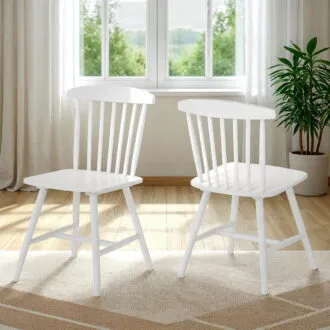 Emery Dining Chairs White