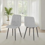 Fenton Light Grey Dining Chairs