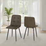Fenton Olive Green Dining Chairs