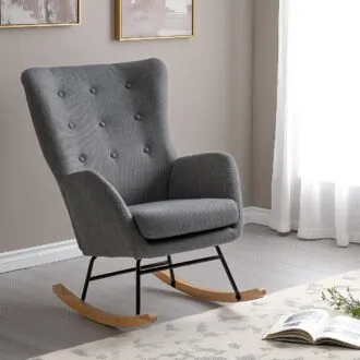 Hayden rocking chair grey