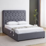 Madison Ottoman Bed in Grey