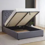 Madison Ottoman Bed in Grey