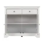 Stratford 2 Door 2 Drawer Sideboard – White