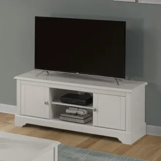 Stratford 2 Door TV Unit – White