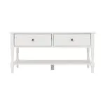 Stratford 2 drawer Coffee table - White