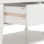 Stratford 2 drawer Coffee table - White