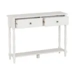 Stratford 2 Drawer Console Table – White
