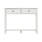 Stratford 2 Drawer Console Table – White