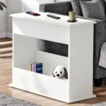 Stratford Sofa End Table – White