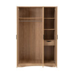 Tessa 3 Door Mirrored Wardrobe