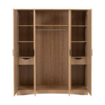 Tessa 4 Door Mirrored Wardrobe