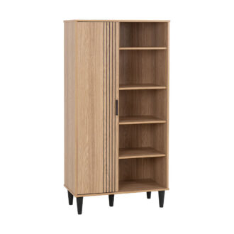 Tessa 1 Door Bookcase Unit