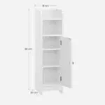 Song Bathroom Cabinet - White