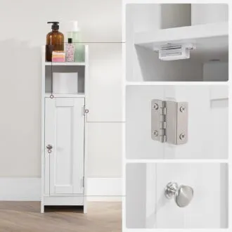 Song Bathroom Cabinet - White