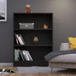 Basic Low Wide Bookcase